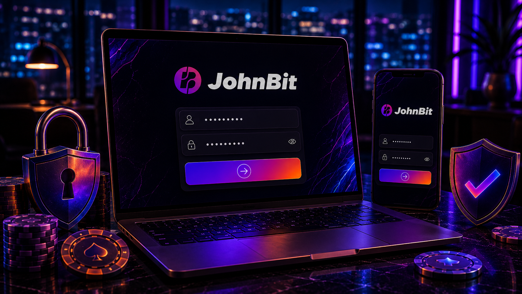 Johnbit вхід