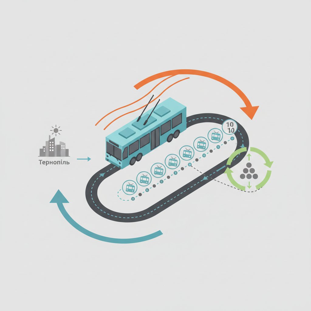 10 тролейбус тернопіль