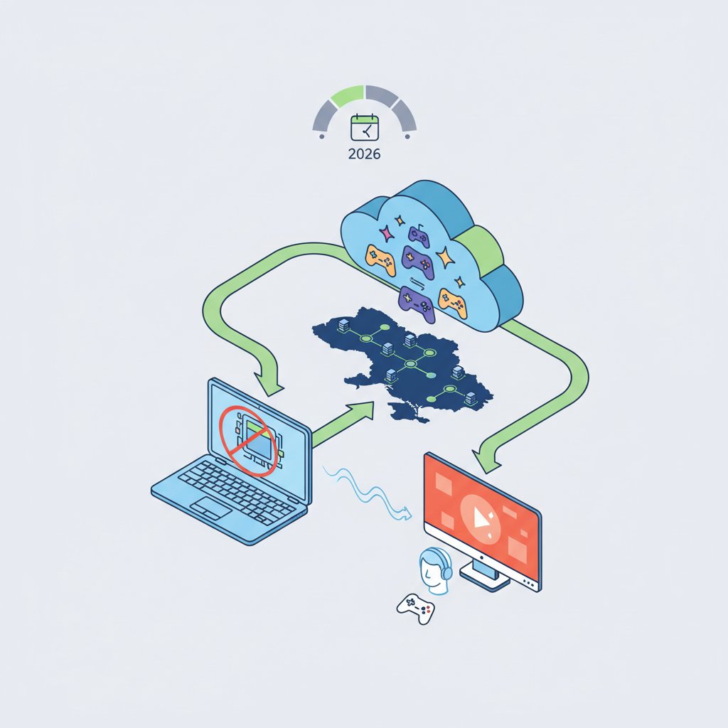 Хмарний геймінг у 2026: Як грати в топові ігри на слабкому ноутбуці через українські сервіси