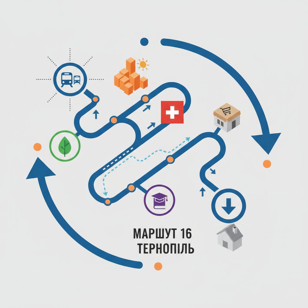 маршрут 16 тернополь