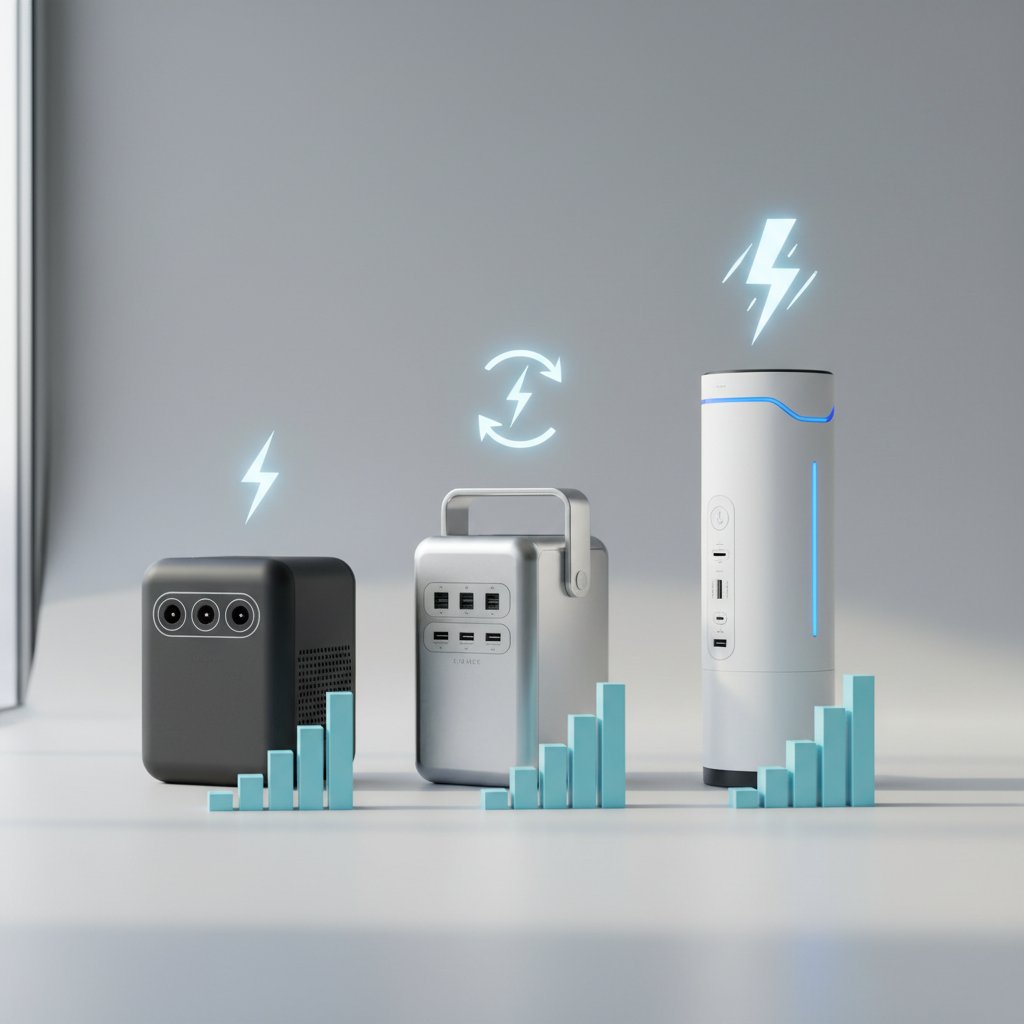 Портативні зарядні станції нового покоління: Порівняння брендів за швидкістю зарядки