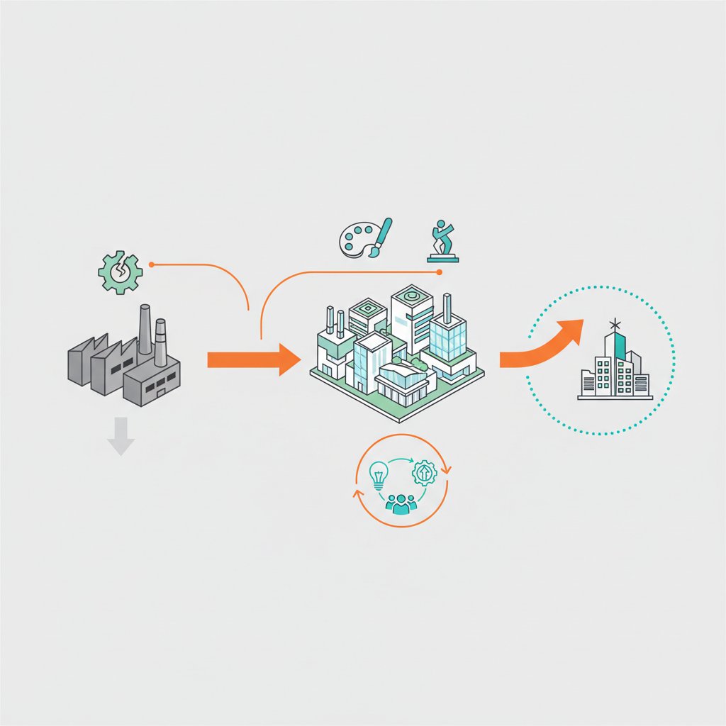 Ревіталізовані заводи: Як старі промислові зони стали центрами сучасного мистецтва