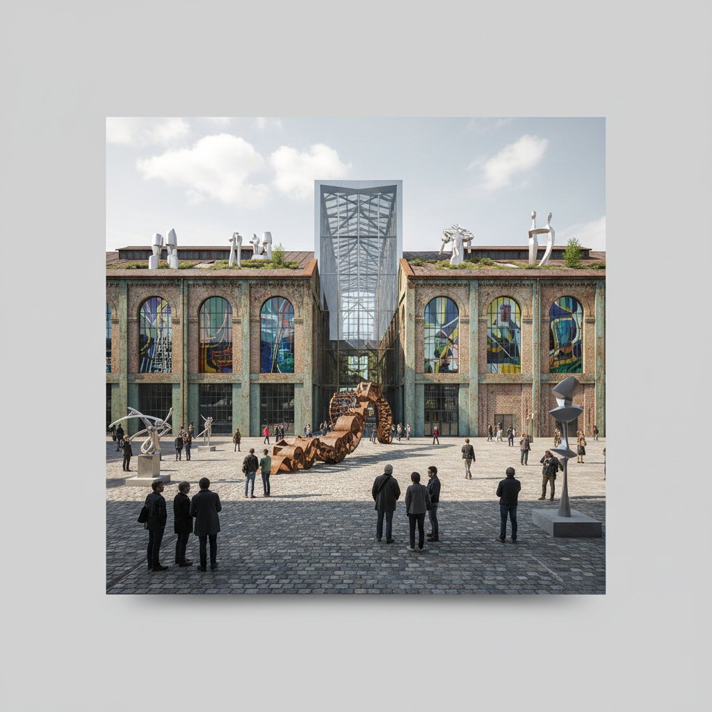 Ревіталізовані заводи: Як старі промислові зони стали центрами сучасного мистецтва