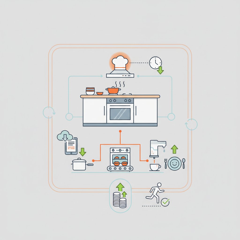 Розумна кухня: Як автоматизувати приготування їжі та економити до 5 годин на тиждень