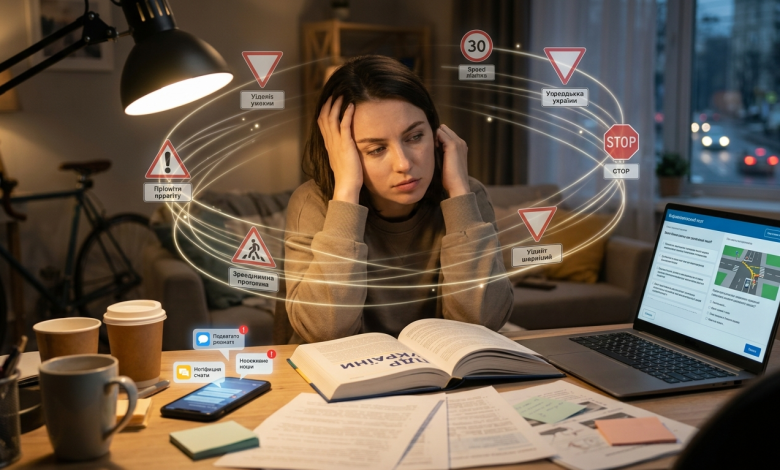 як вивчати ПДР, коли мозок і так перевантажений справами