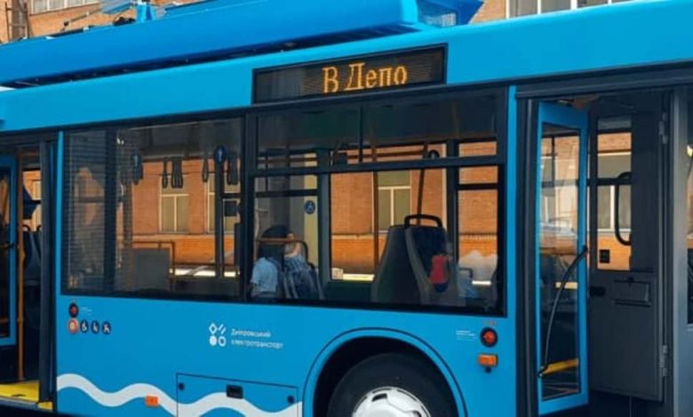 Тролейбус 1 Дніпро: маршрут, розклад руху та зупинки