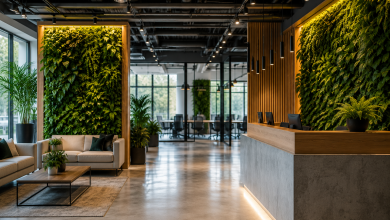 Фітомодулі в комерційних просторах