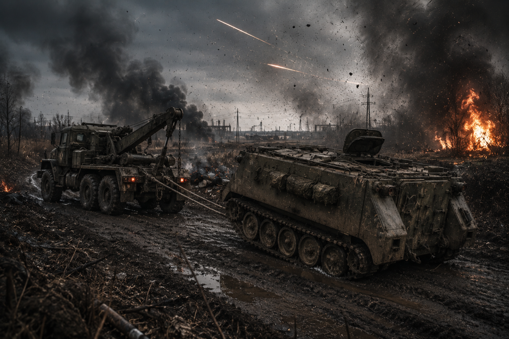 буксирування М113 при несправності