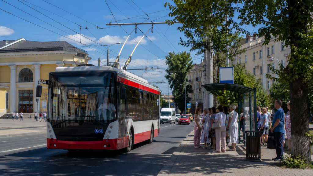 Тролейбус 1 Луцьк — маршрут тролейбуса через місто