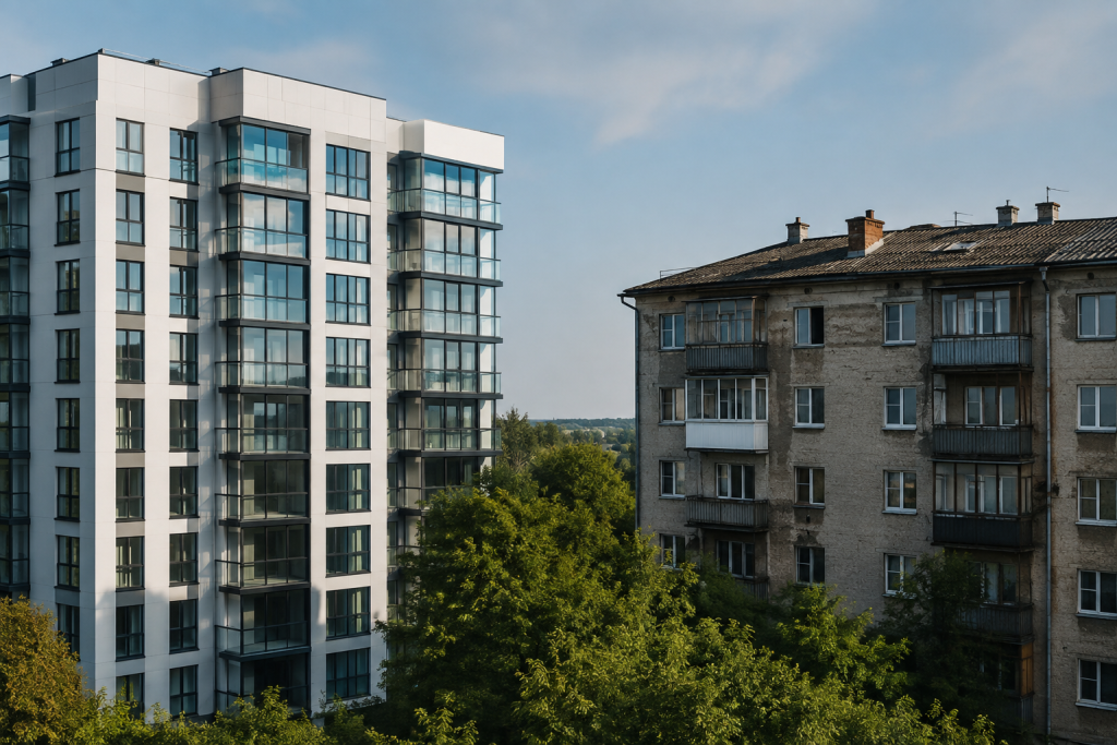 Особливості новобудов і старого житлового фонду